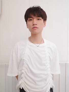 ヨー(Yoh-) 【シースルーマッシュ/星亘祐】ニュアンスパーマ/マッシュ