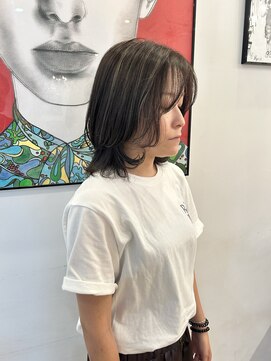 ルッツ(Lutz. hair design) 25.8.18ハイライトレイヤー[犬山良慈]