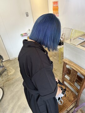 ナイーブヘアデザイン(NAiVE HAIR DESIGN) 【NAiVE HAIR 】ブルーカラー
