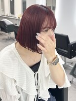 ルーチェヘアー&nbsp;ブリーチなし赤髪@AZUSA