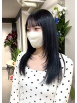 ソワンドゥブレスシエン 堀江店(soin de brace CIEN)&nbsp;韓国前髪顔周りロング×レイヤーグレージュ[堀江/髪質改善]