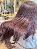 バイオレット 栄店(Violet) ブリーチなしカラー ダブルカラー ピンクカラー ピンクブラウン