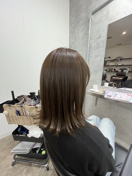 モエバイアリア(Moe by aria) お手入れ簡単なきりっぱなしスタイル！