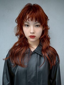 ギークス(GEEKS) 【GEEKS渋谷】ハッシュカット/ウルフ/顔周りレイヤー/ハイトーン