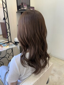 ☆話題のマグネットカラーでハニーベージュ☆巻いても艶髪^^♪