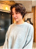 雰囲気のあるトレンドショートパーマ