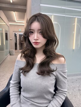 ボタン ハカタ(VOTAN hakata) 【柿本真優】ヘーゼルベージュ/レイヤーカット/センターパート