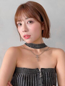 リヤン 表参道(lyann) うる艶髪ナチュラルカールセミディ大人可愛いサイドバング