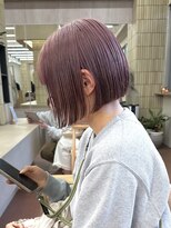 パークレーン アイス イヴェン アネックス(PARK LANE ICI yeven.anx) ブリーチカラーブリーチなしダブルカラー春カラーピンクボブ