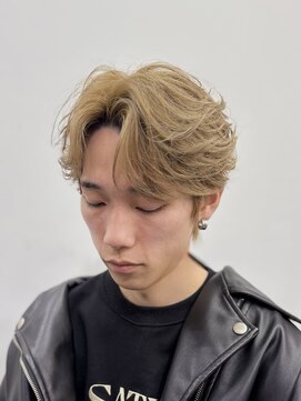 スティミュラス(Stimulus) フェザーショート/メンズブリーチ/滝沢大貴