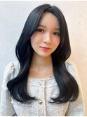 韓国風くびれロング