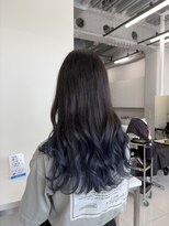 アライブ ハラジュク(ALIVE harajuku) ブリーチインナーバレイヤージュグラデーションカラー夕貴