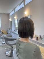 ヘアメゾンマリー(Hair Maison Marry) 切りっぱなしボブ