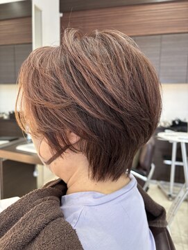 ブルーテーフ(Bleu Terre) 盛岡【骨格補正カットショートボブ】絶壁、ハチ張り気になる方◎