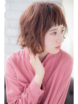 カノン(canon) 【canon】ふんわりひし形×ショートバングのボブ♪　【下北沢】
