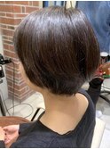 大人ショートボブ