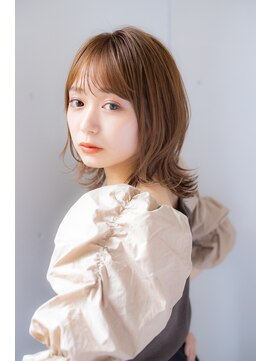 ハニーシブヤ(HONEY shibuya) 10代20代くびれミディチョコレートベージュ