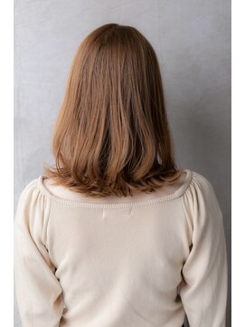 カバーヘア ブリス 戸田公園西口店(COVER HAIR bliss) 外国人風ハイライトカラーくびれミディY戸田公園10代20代30代