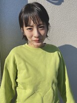 デイウィズアウトエニシング(Day without Anything)&nbsp;外ハネボブ風ショート