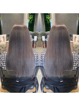 ポラリス(Polaris) 佐賀　ブリーチカラー　グレージュ