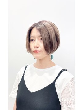 モリオフロムロンドン 松戸店(Morio from London) 【松戸 藤原】大人かわいい丸みボブ