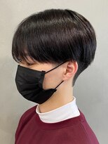 エルマーク(L-MARK)&nbsp;メンズマッシュツーブロック韓国カットメンズサロンスパイラル