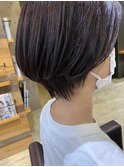 甲子園口/髪質改善/ショート/ハイライト/酸性ストレート