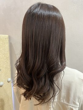 ヘアアンドメイク 心座(hair&make) 愛されるナチュラルベージュカラー