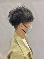 ヘア イノウエ HAIR INOUE 伸びてもイイ感じに、無造作にパーマ風ツーブロック