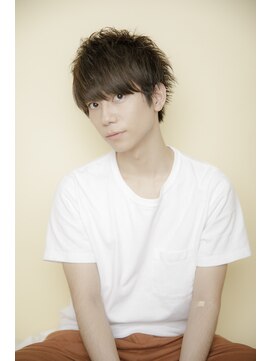 ルルディ バイ アフロディーテ銀座(luludi by APHRODITE) ダークアッシュ/アッシュブラック/カルマパーマ/ショート/銀座