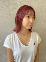アース 三軒茶屋店(HAIR&MAKE EARTH) ボブ/ピンクヘア/ブリーチ/ハイトーン
