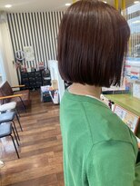 ヘアーワークス ボナ(HAIR WORKS bona.)&nbsp;ナチュラルブラウン×似合わせカット