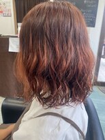 レガロ Regalo ヘアー メイク Hair make オレンジ系カラー