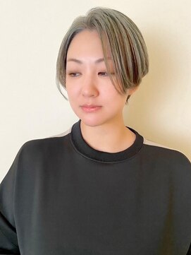 トップヘアーラウンジ 知立(TOP HAIR Lounge) アンブレラカラーお洒落ショート/ハイトーンカラー