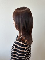 サラ ビューティー サイト 古賀店(SARA Beauty Sight)&nbsp;髪質改善/髪質改善トリートメント/オレンジブラウン／30代40代