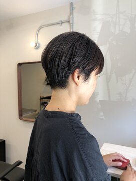 サイン(sain.) ショート/黒髪/オイルスタイリング