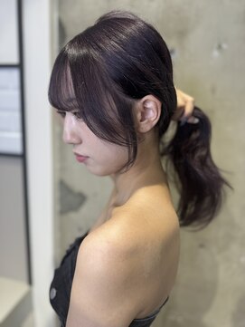 リリー(Lilley) 【西村光平】艶カラー/前髪顔周り/韓国ヘア