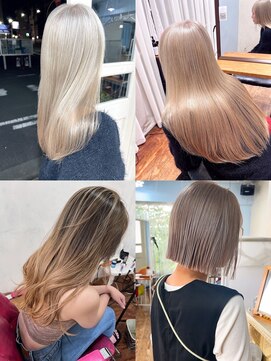 アンメリーアン(Ann merry ann) 大人可愛い艶カラーカーキベージュブラウンミニウルフショート