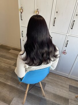 ルイス 宝塚(Luis) 黒髪/ボブルフ/ネビージュ/小顔/ワンレン/髪質改善/