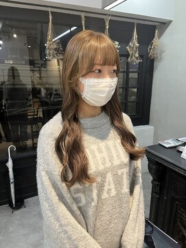 ノエル 池袋店(noel) 【noel】manami×ブリーチなしベージュ