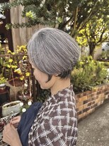 オネスト 北習志野店(onest) グレーヘアのボブ