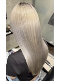 施術者1%未満ドライカットレイヤー×ブリーチ毛矯正