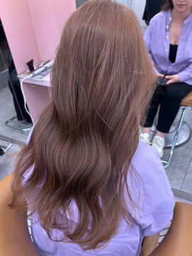 ロンド ブランシュ 錦糸町北口(Lond blanche) ★★ 似合わせカット韓国 メルティカラーフェミニンロング