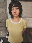 黒髪レイヤースタイル