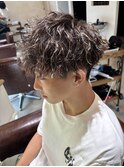 ツイストスパイラルパーママッシュパーマメンズカット