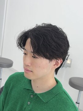 アビー ランシェル(ABEY LENCIEL) ツイストスパイラルパーマ/刈り上げマッシュ