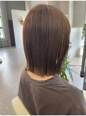 切りっぱなしボブ