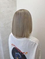 シエル 立川店(CIEL)&nbsp;【CIEL×久光】ホワイトベージュボブ