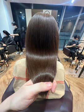 ジーナ 本八幡(Zina) 大人かわいい20代30代40代小顔ショコラベージュ　Zina本八幡