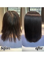 ルミス 銀座(Lumis) ストレートスタイル/艶髪/髪質改善/縮毛矯正/20代30代40代50代